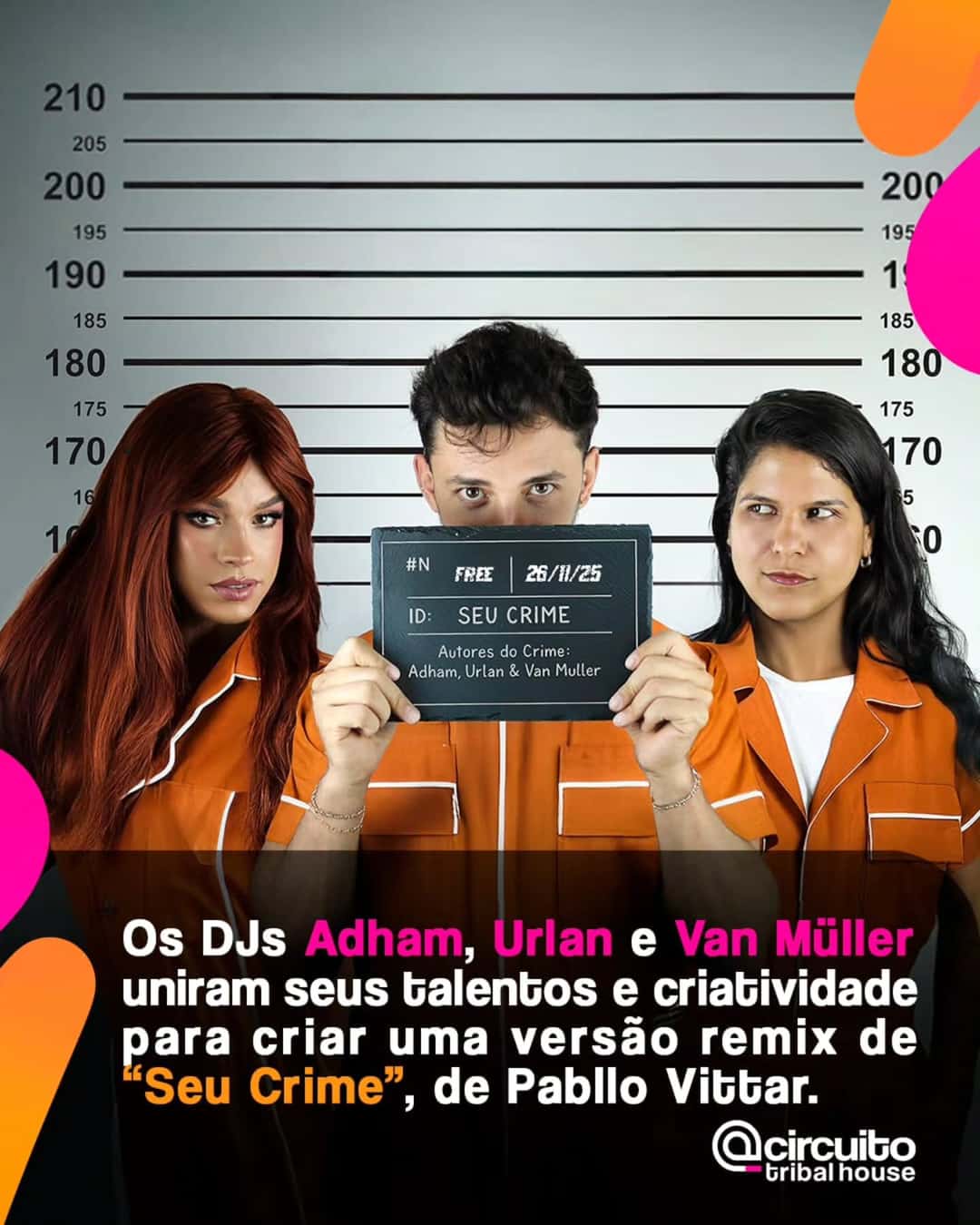 A combinação de talentos dos DJs Adham @adham.dj Urlan @urlandj e Van Müller @vanmuller_