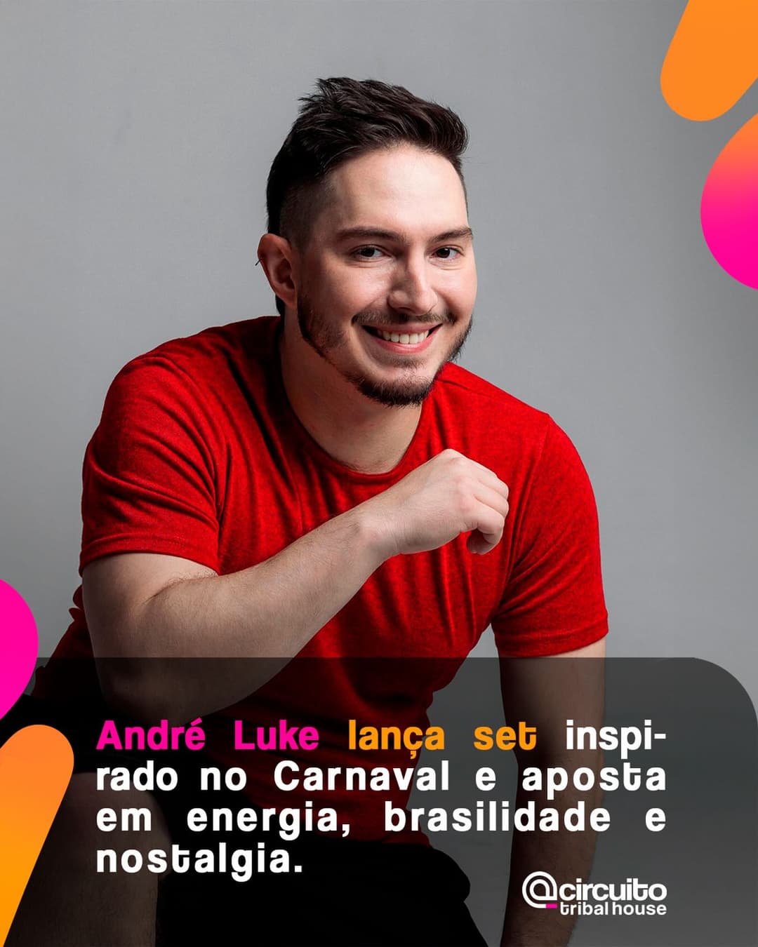 O novo set de @andrelukedj chega com clima de celebração e intensidade