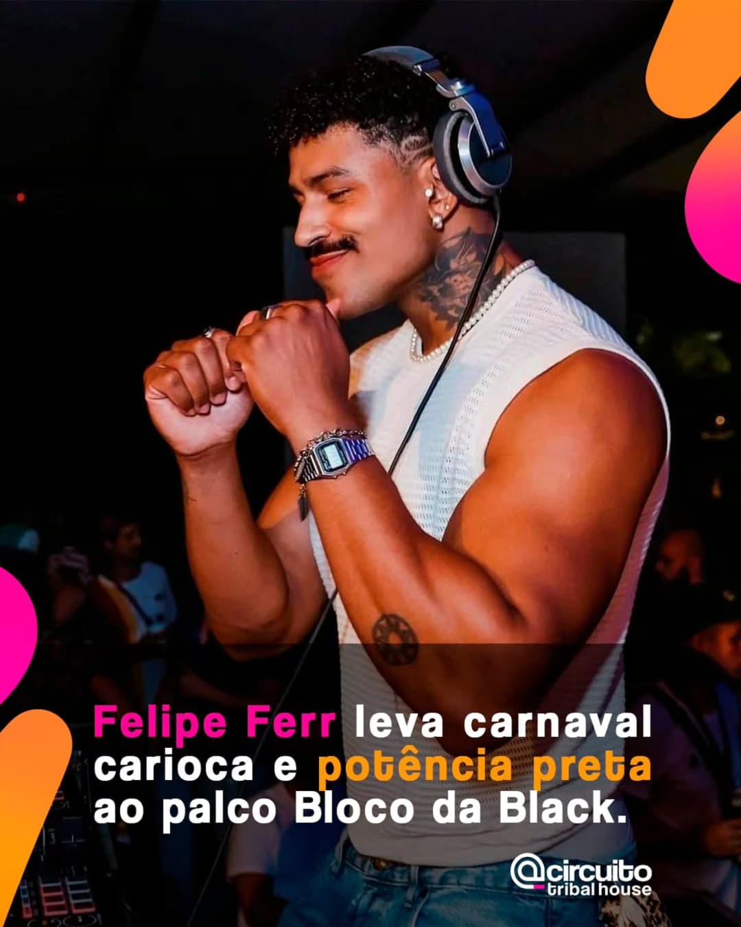 Entre 16h e 22h, o palco Bloco da Festa Black @festablack.br promete ferver com pop, funk e brasilidades