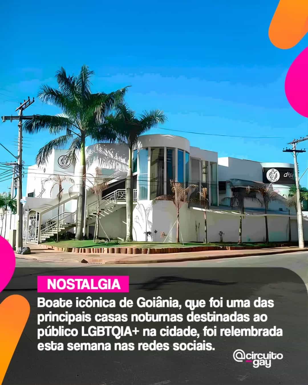 Um post realizado nesta semana pelo perfil @sobregyn relembrando a boate Diesel