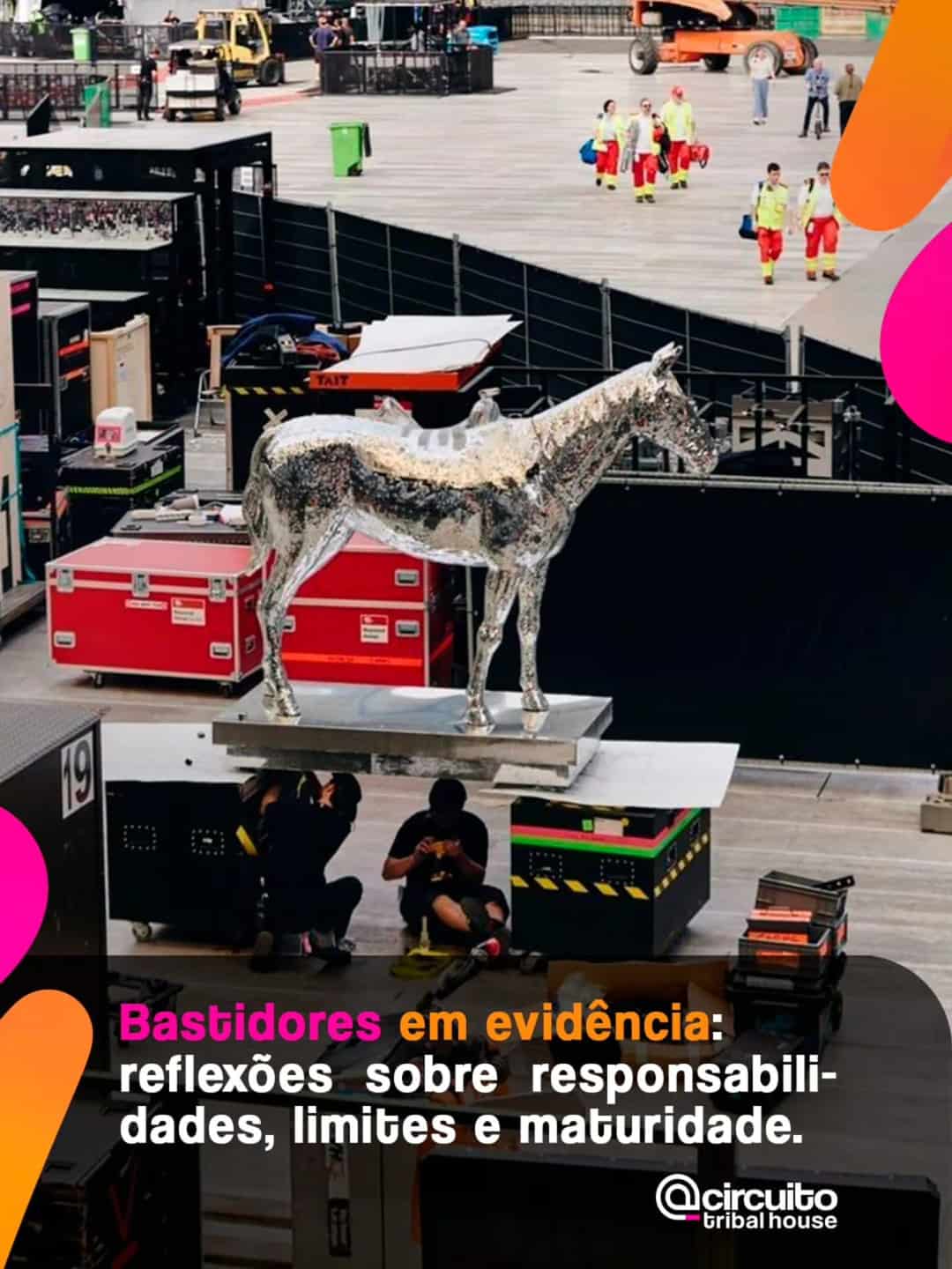 Muito além da pista, existe uma engrenagem invisível que sustenta toda a cena eletrônica: os bastidores