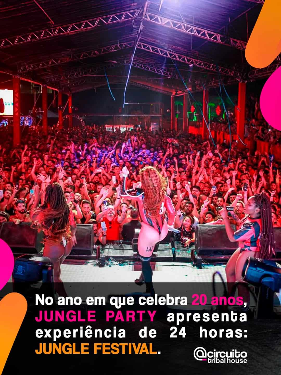 Celebrando 20 anos de história, a @jungle.producoes inaugura uma nova fase