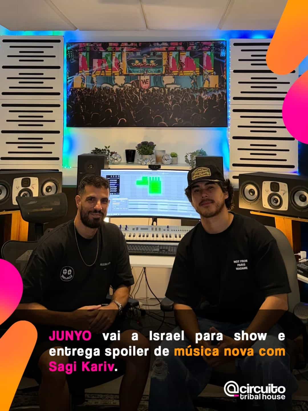 JUNYO @junyomusic está de volta a Israel