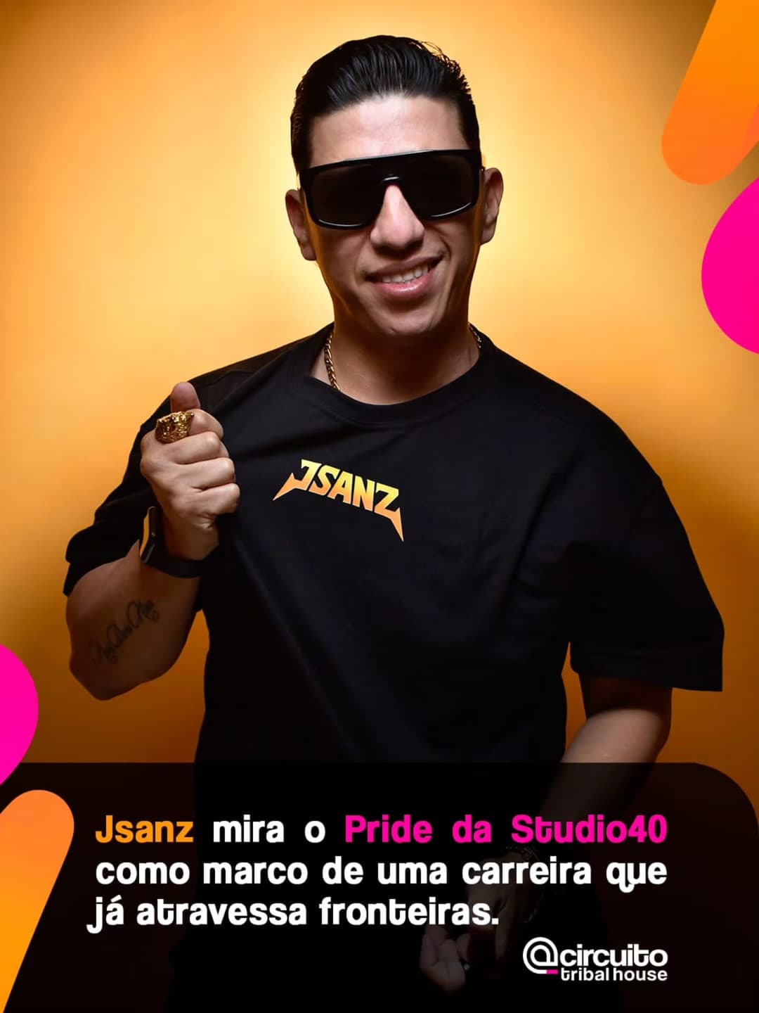 Com mais de 25 anos de carreira, o produtor e DJ mexicano Jsanz chega ao Brasil
