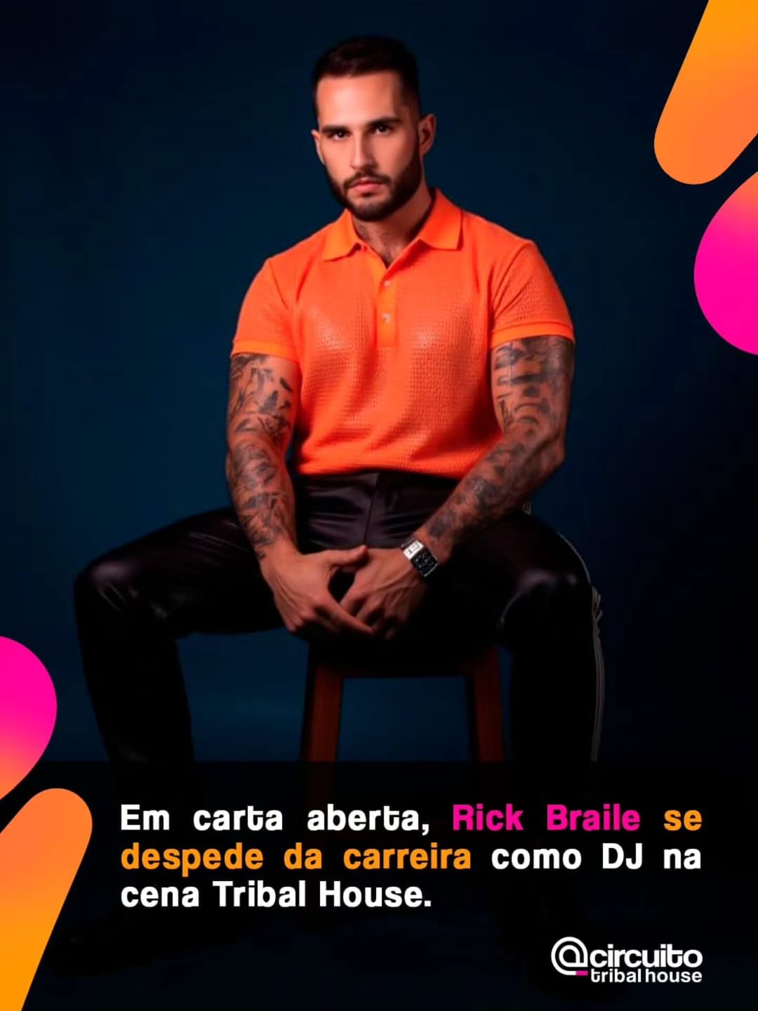 Rick Braile @djrickbraile anunciou que está encerrando sua carreira como DJ