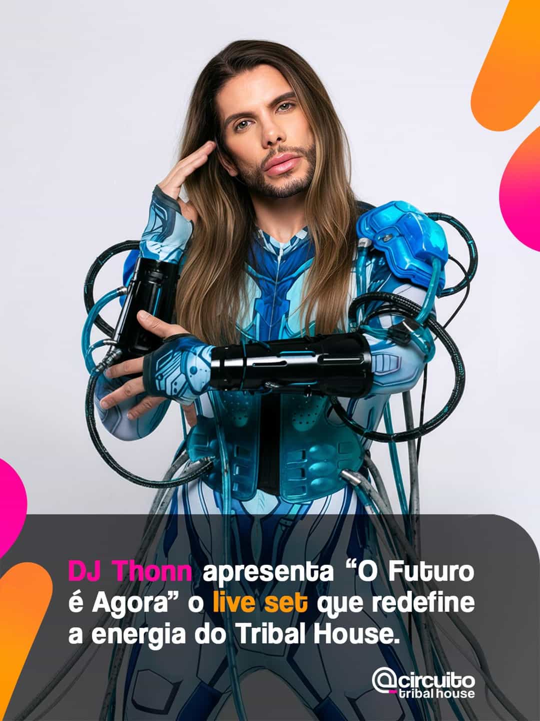 O @dj.thonn lança “O Futuro é Agora”, seu novo live set que propõe uma jornada sonora