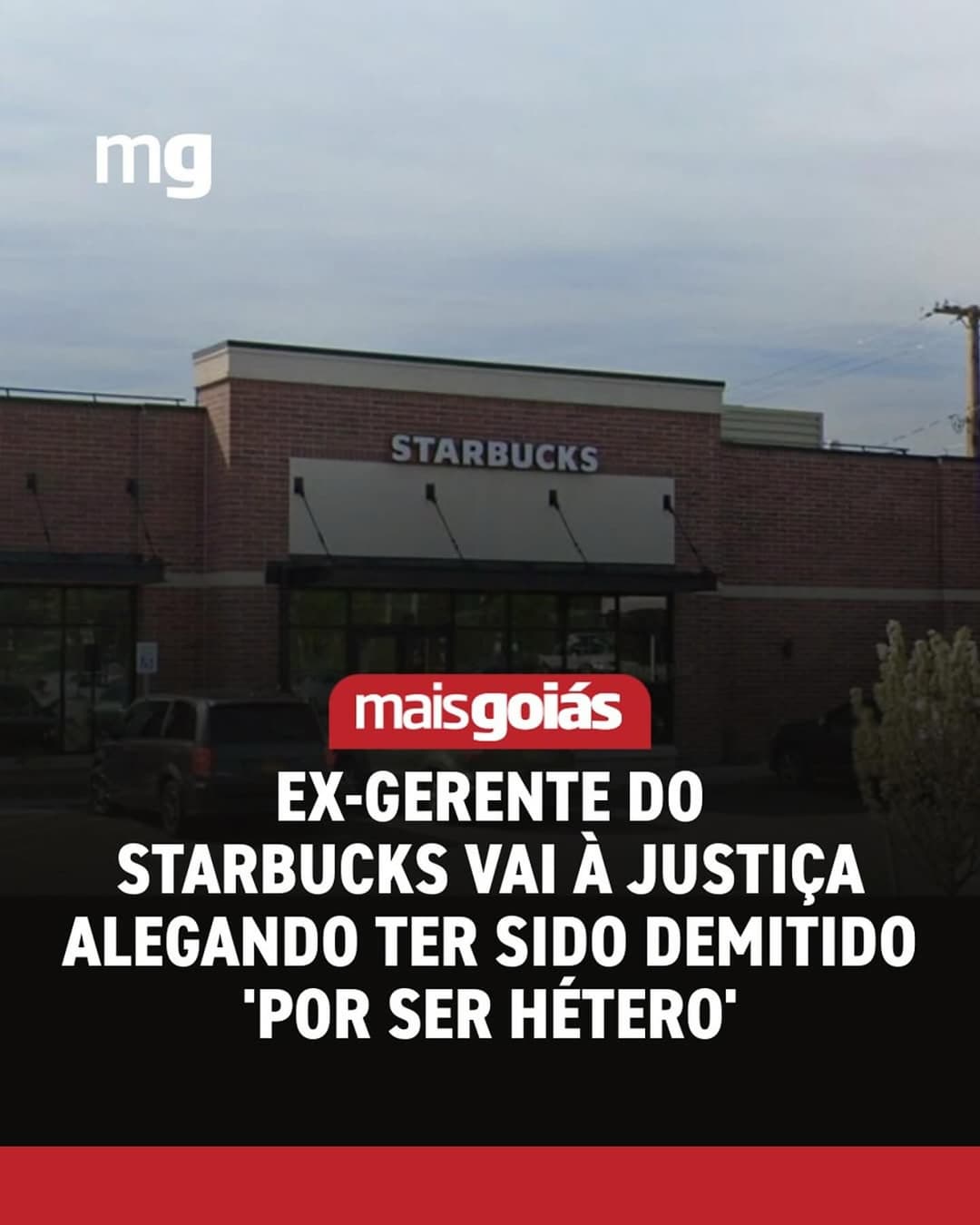 Um ex-gerente da Starbucks está processando a rede de cafeterias por discriminação