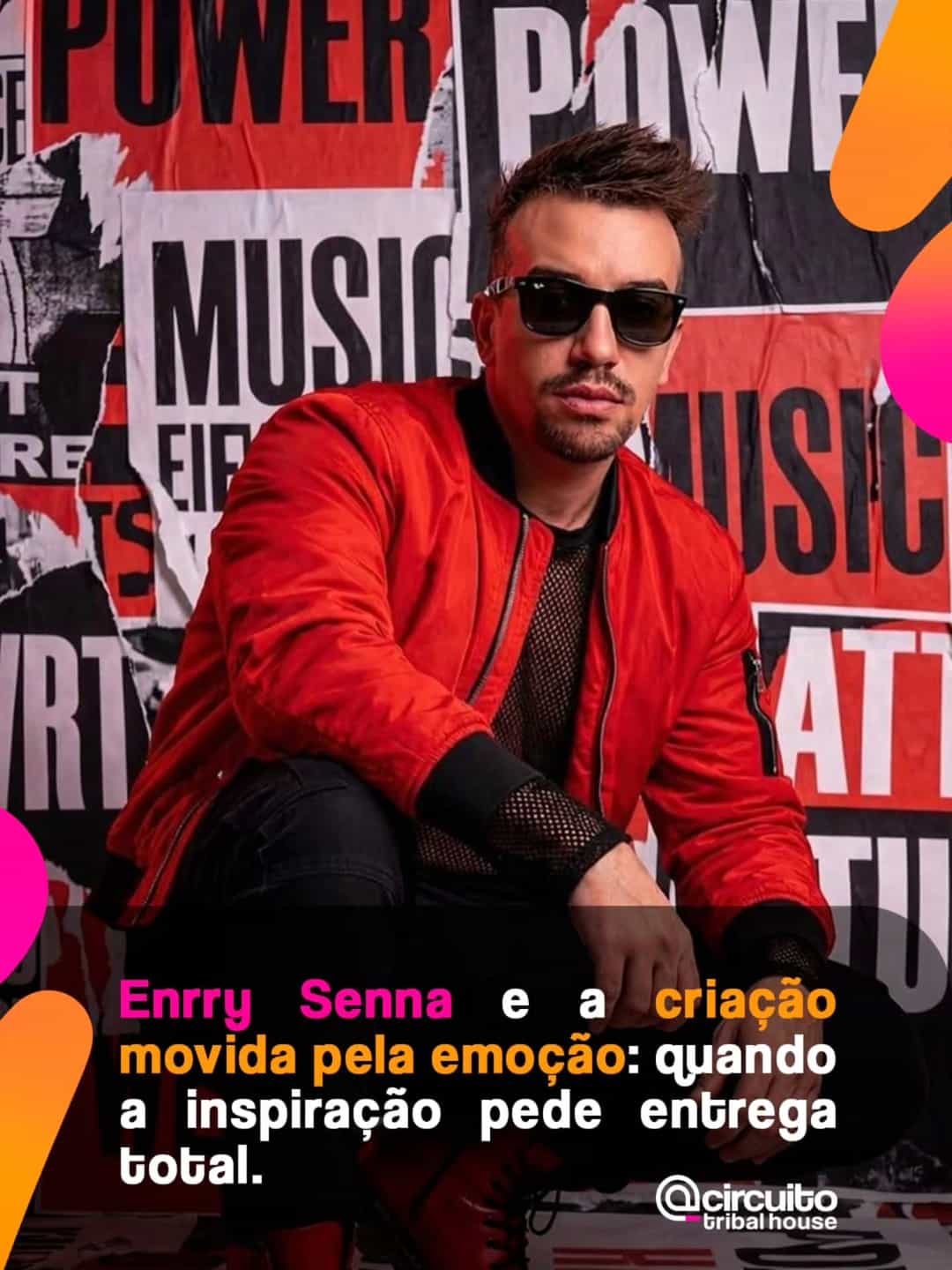 Para Enrry Senna, criar música não é um gesto técnico, é um estado emocional
