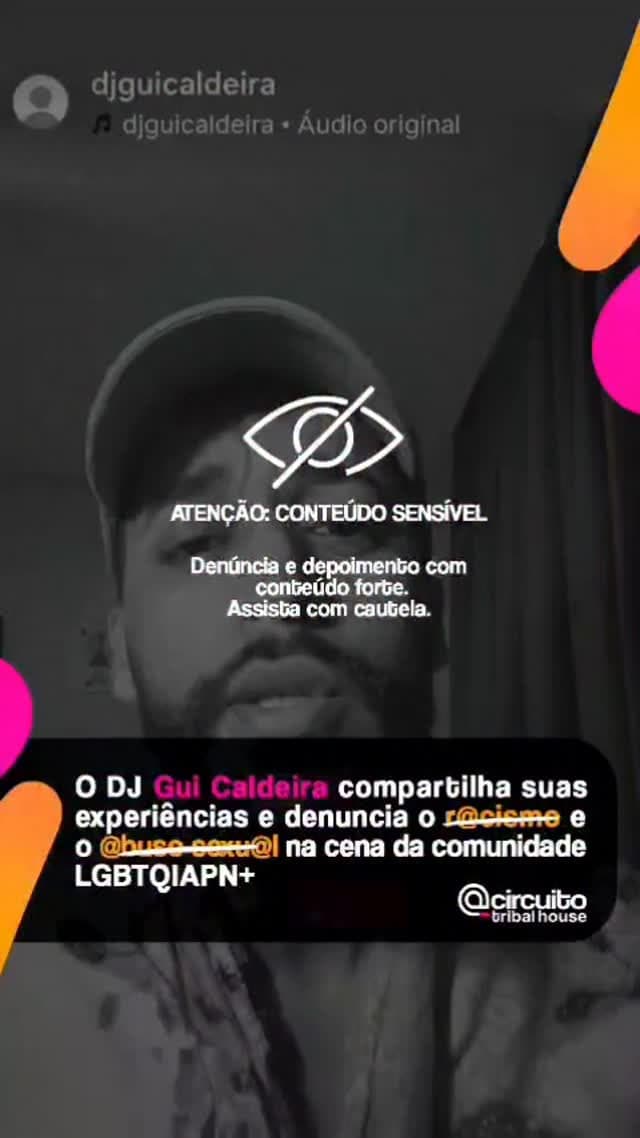 O DJ Gui Caldeira @djguicaldeira publicou em suas redes sociais, nesta tarde