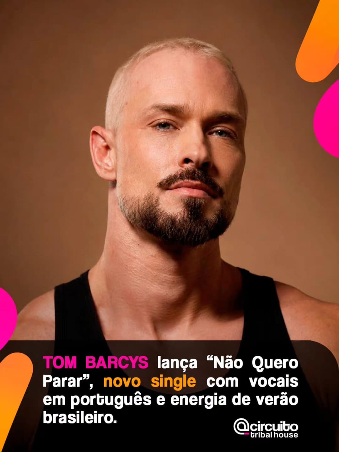 O DJ e produtor londrino Tom Barcys @tombarcys acaba de lançar “Não Quero Parar”, novo