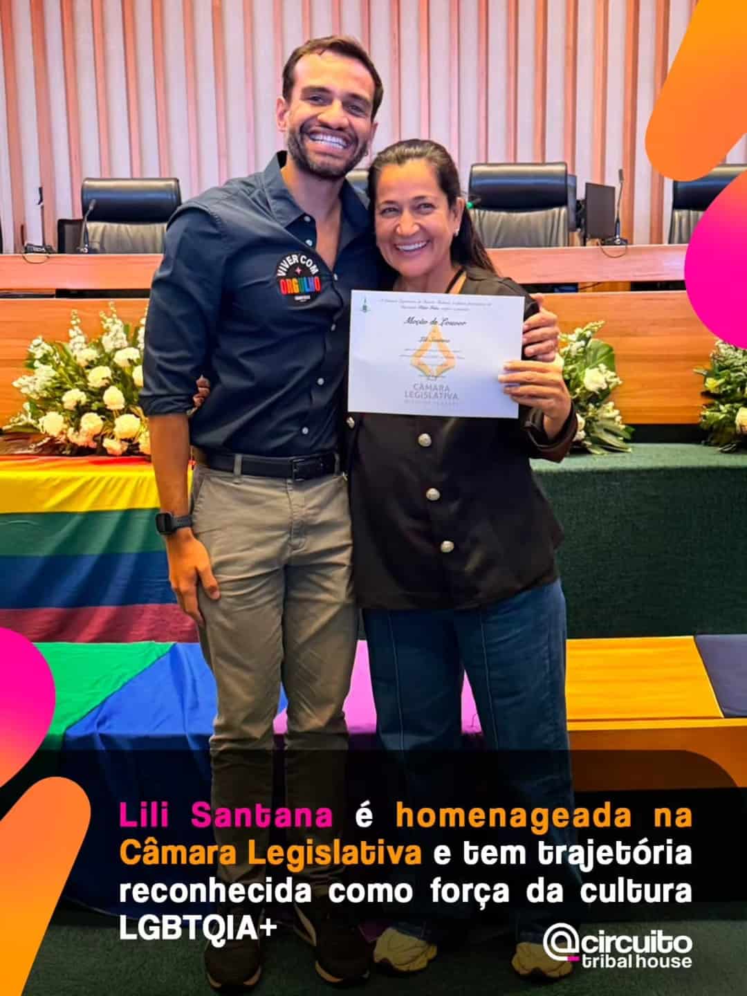 A produtora Lili Santana, nome à frente de uma das festas LGBTQIA+ mais representativas