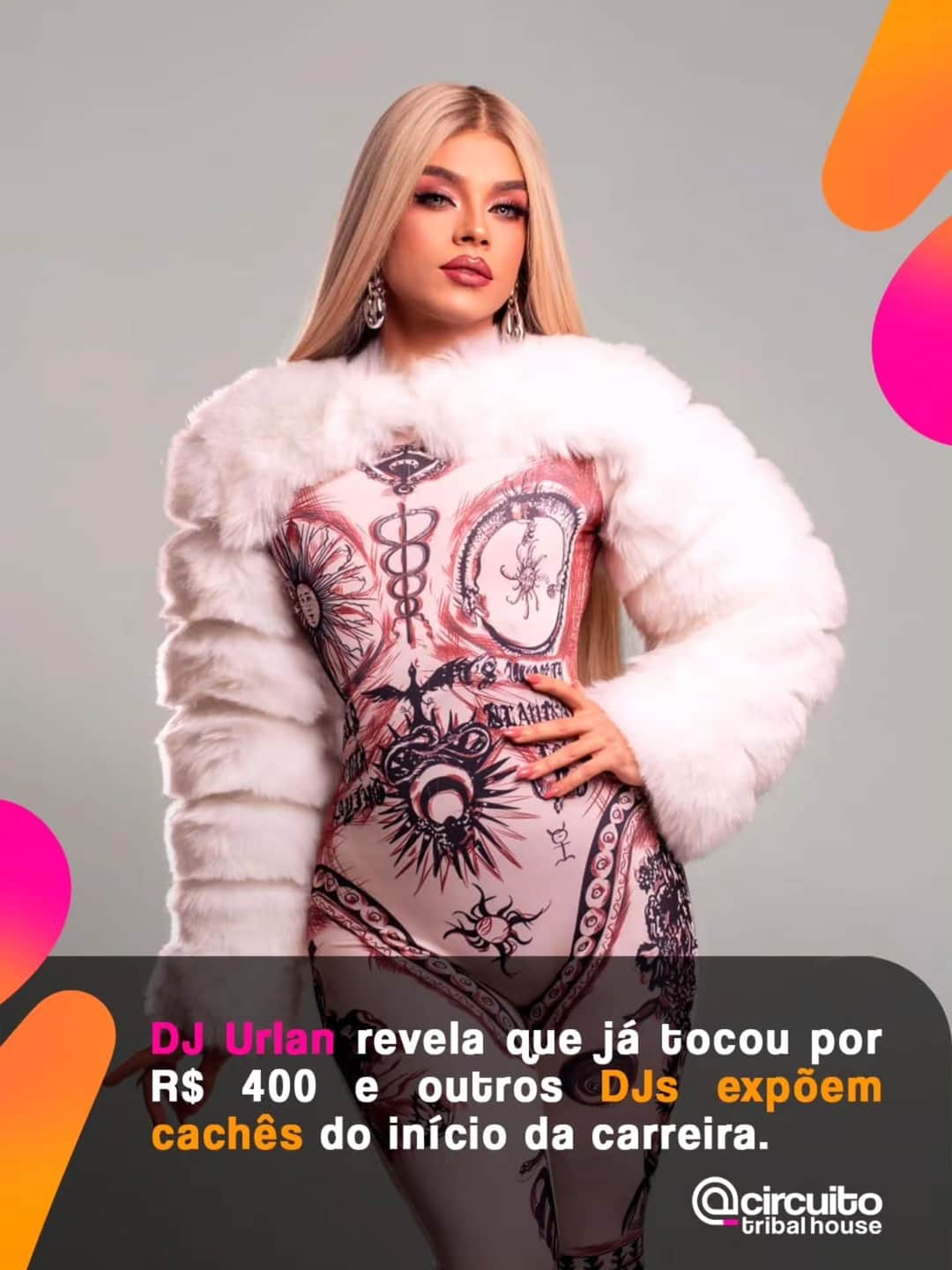 Urlan @urlandj revelou que já saiu de casa para tocar por R$ 400
