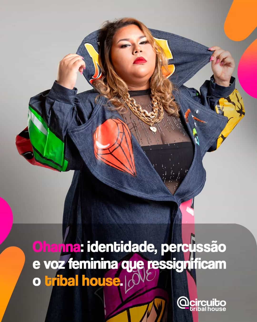 Nascida em Fortaleza, Ohanna @ohannadj carrega no som e na trajetória a força de quem