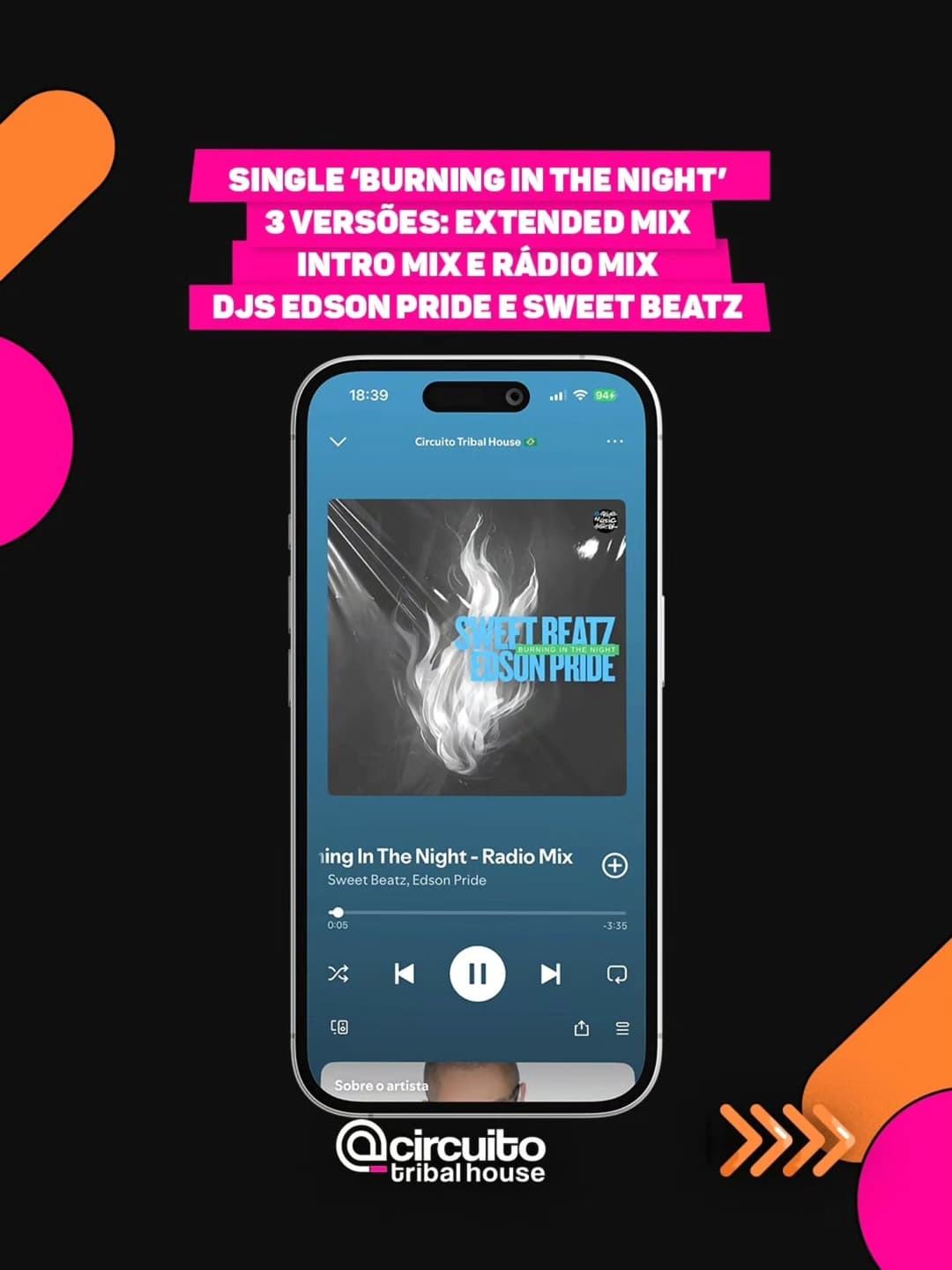 Escute estas e outras músicas na Playlist da Circuito Tribal House no Spotify (link na bio)