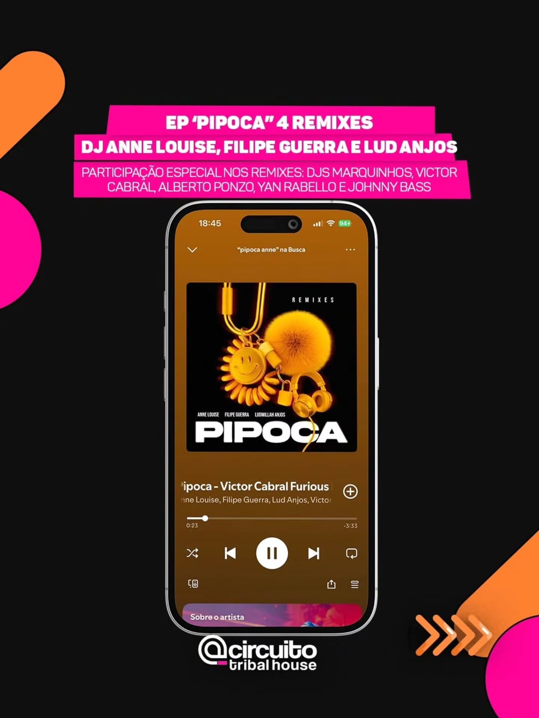 Escute estas e outras músicas na Playlist da Circuito Tribal House no Spotify (link na bio)