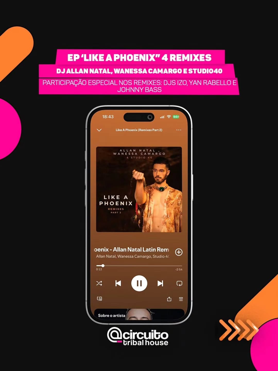 Escute estas e outras músicas na Playlist da Circuito Tribal House no Spotify (link na bio)