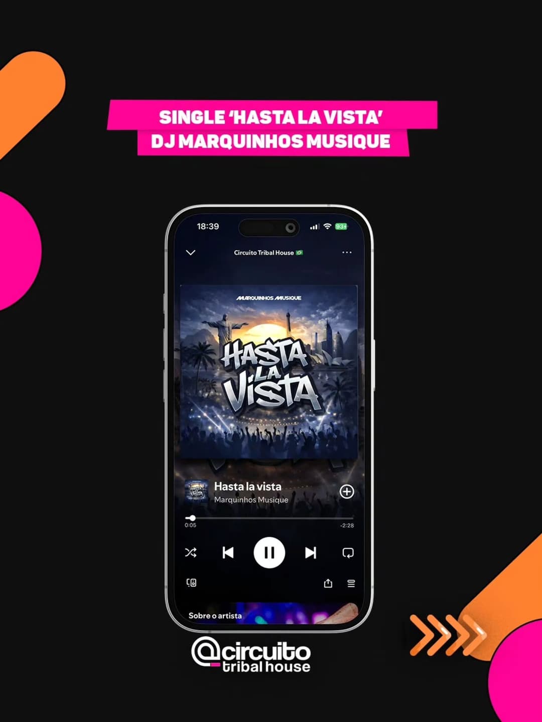 Escute estas e outras músicas na Playlist da Circuito Tribal House no Spotify (link na bio)