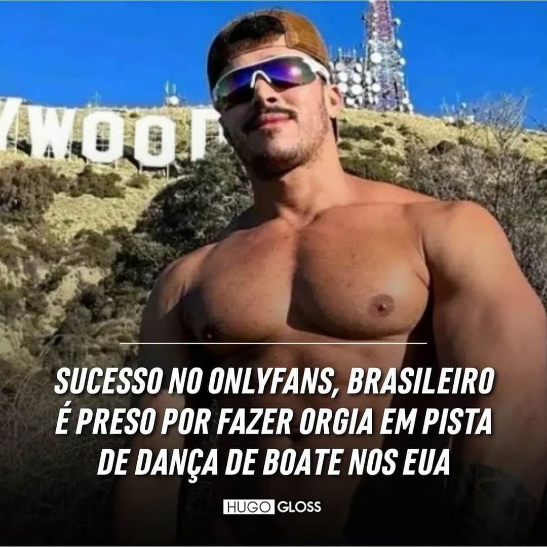 O brasileiro Diego Barros foi preso na última quinta-feira (5), por fazer sexo em público