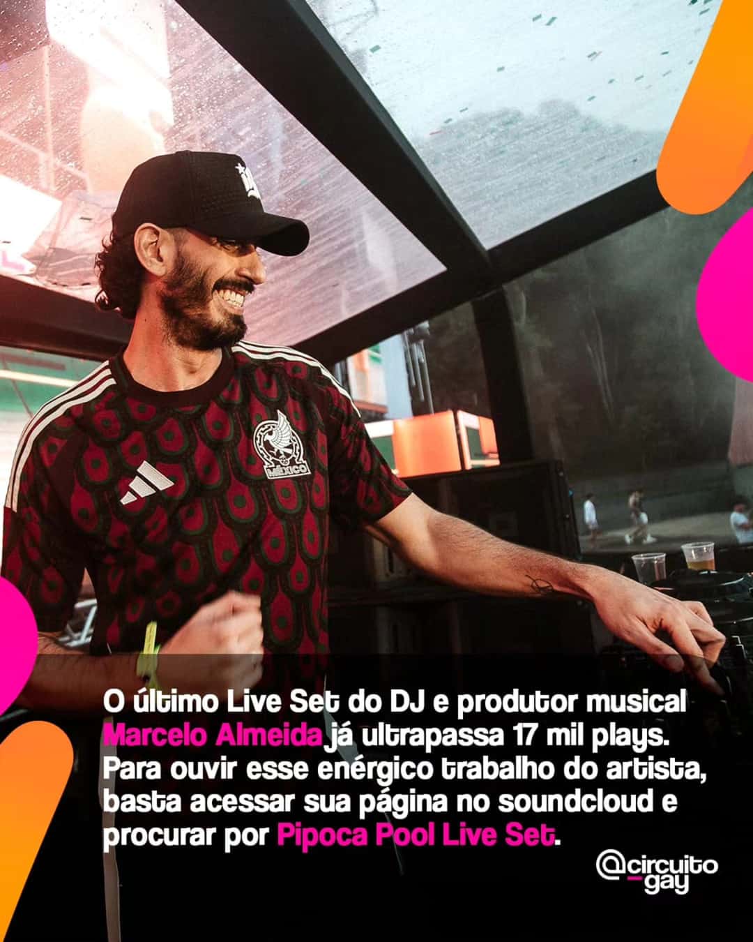 O último Live Set do DJ e produtor musical @djmarceloalmeida , lançado em 25 de abril