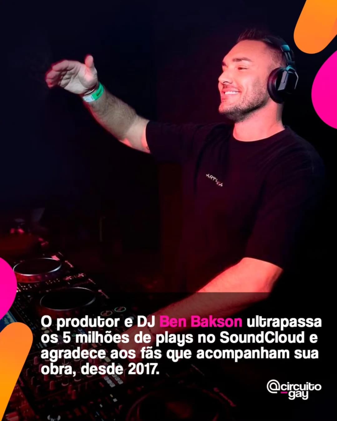 O produtor e DJ Ben Bakson @ben_bakson publicou o overview do seu perfil no SoundCloud