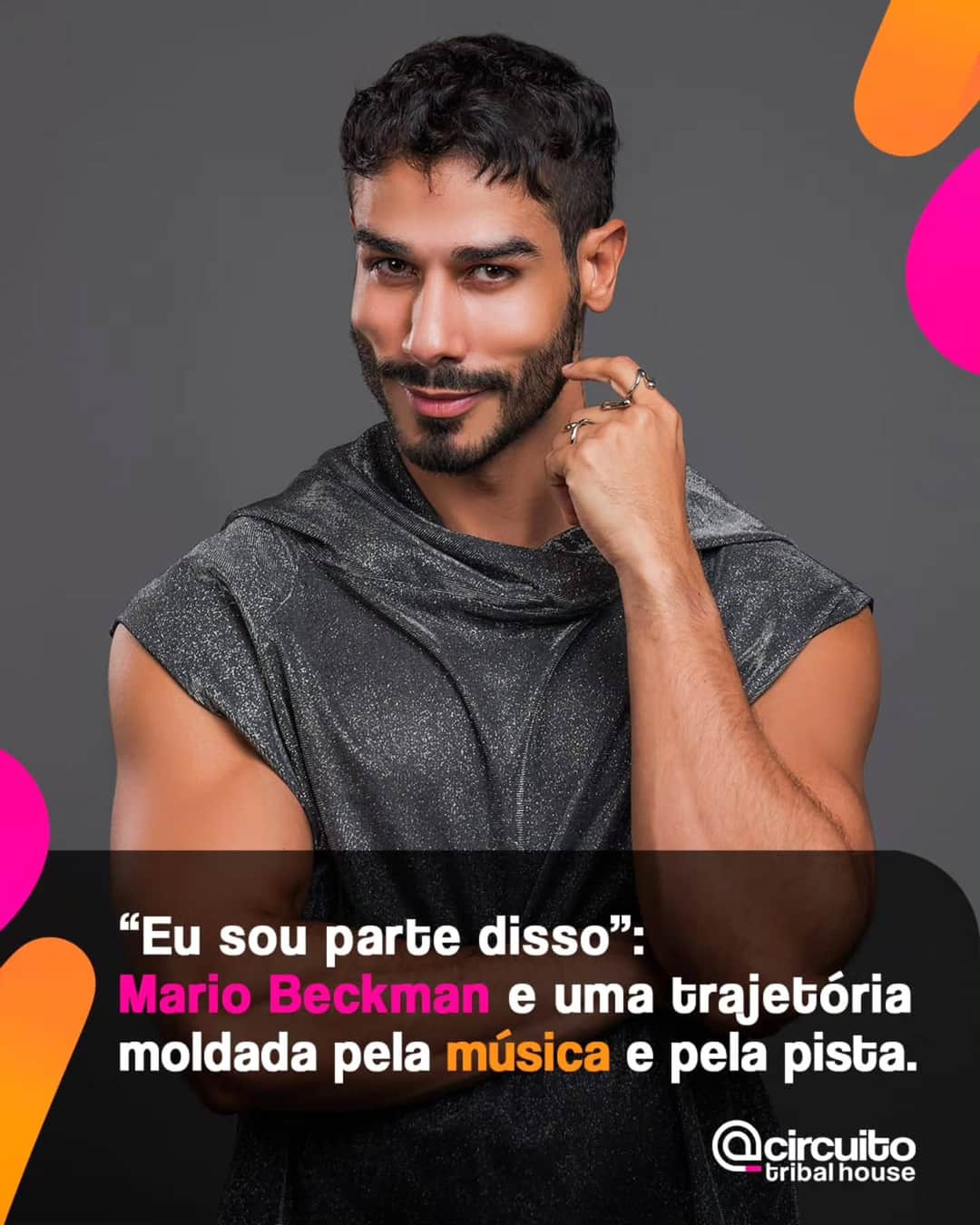Para Mario Beckman @mariobeckman a música nunca foi uma escolha tardia ou um caminho descoberto por acaso