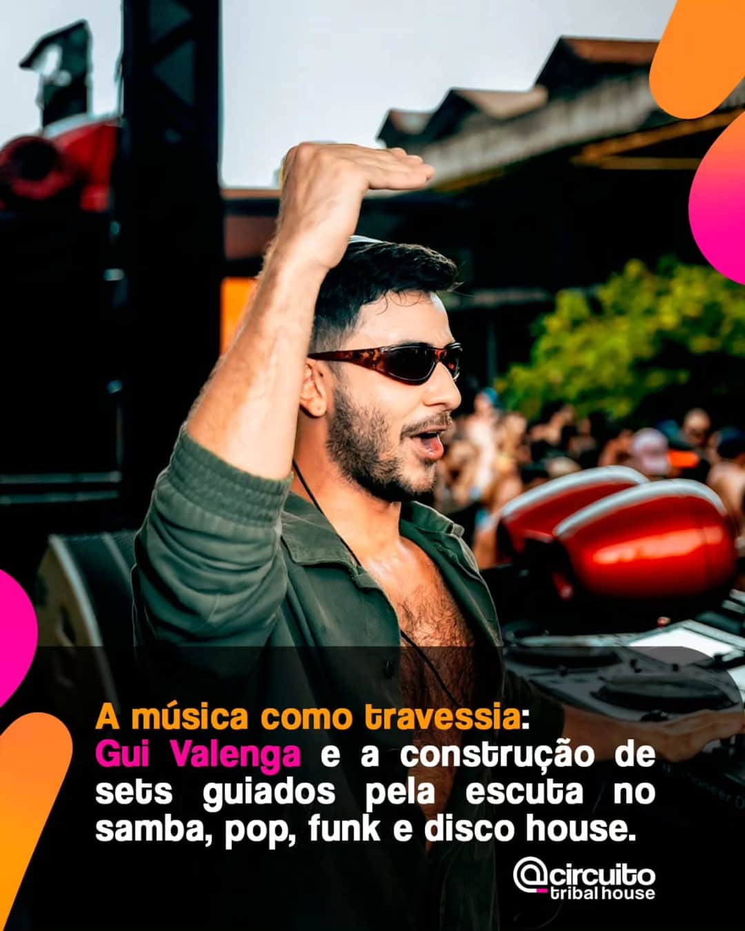 A trajetória de Gui Valenga @valengadj é atravessada por música, mas sobretudo por verdade