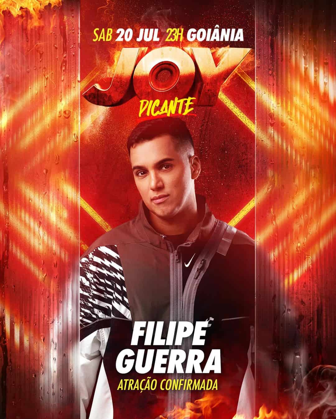 Dia 20 de Julho tem @djfilipeguerra na Joy em Goiânia