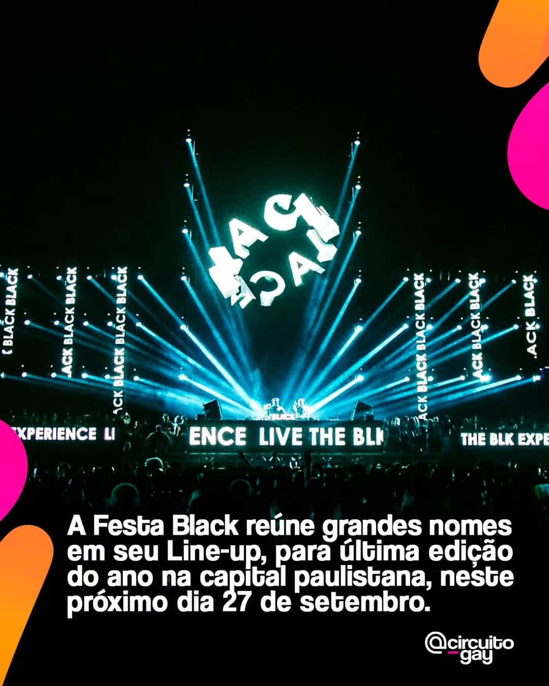 A Edição Vértice da Festa Black está chegando neste final de semana (sábado, 27) na selva