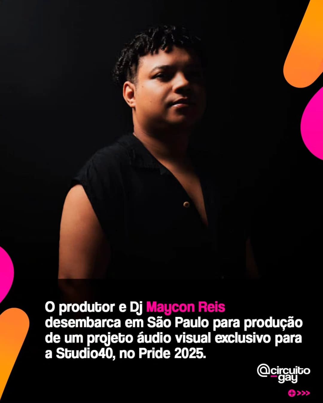 O produtor e DJ Maycon Reis @djmayconreis um dos mais respeitados e celebrados pelo