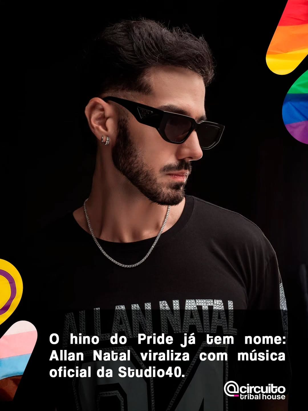 Antes mesmo do lançamento oficial, Alan Natal @djallannatal já colocou o Pride