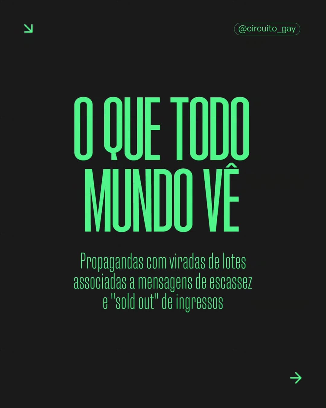 O Dj hablou, o público hablou também (veja nos destaques do feed), e agora é a vez do produtor