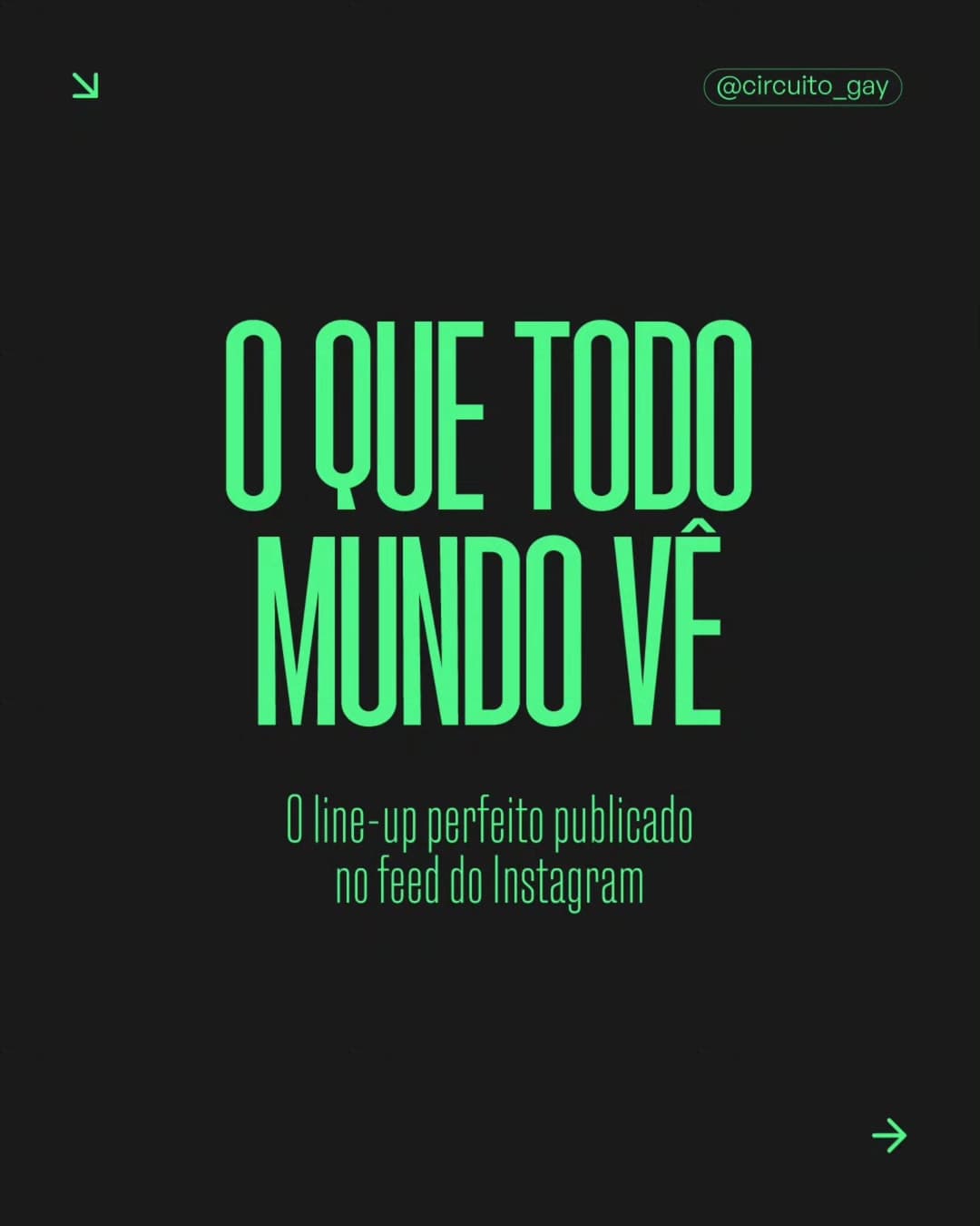 O Dj hablou, o público hablou também (veja nos destaques do feed), e agora é a vez do produtor