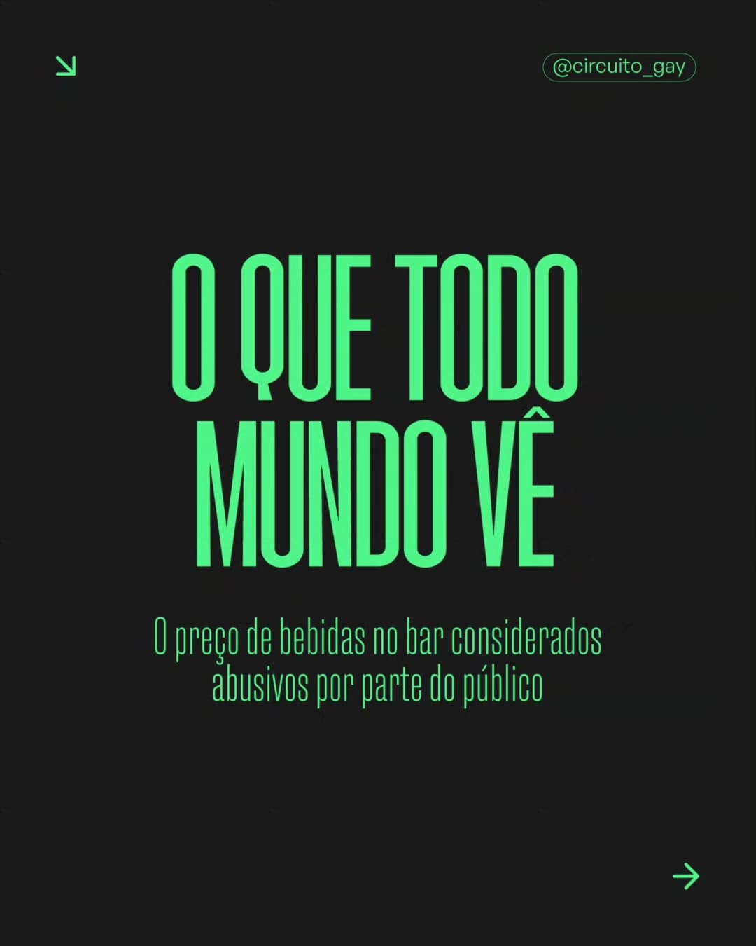 O Dj hablou, o público hablou também (veja nos destaques do feed), e agora é a vez do produtor