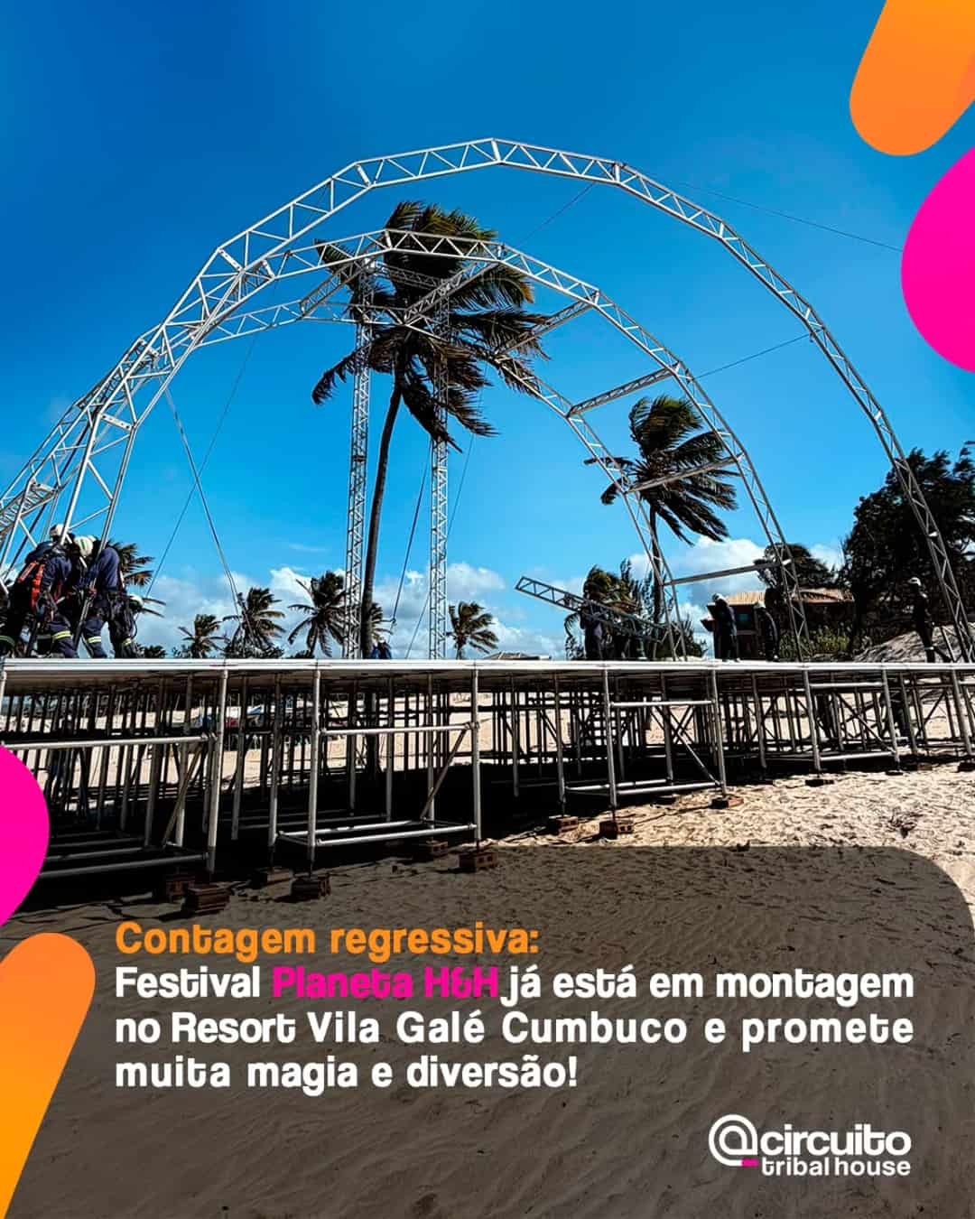 O festival H&H está em contagem regressiva para começar no próximo dia 06 de novembro