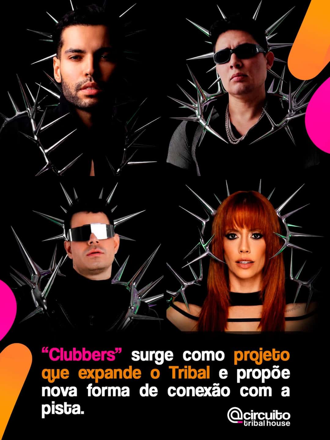 A faixa “Clubbers” nasce com a proposta de ampliar o olhar sobre o Tribal House