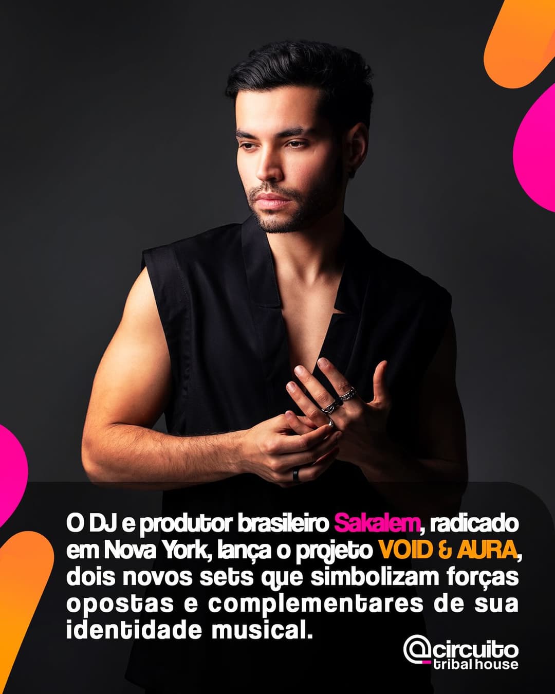 Em VOID, o set da noite, @djsakalem mergulha nas batidas intensas do tribal