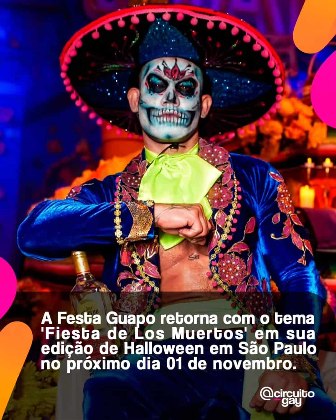 A Festa de los Muertos é uma celebração tradicional do México que ocorre nos dias 1 e 2