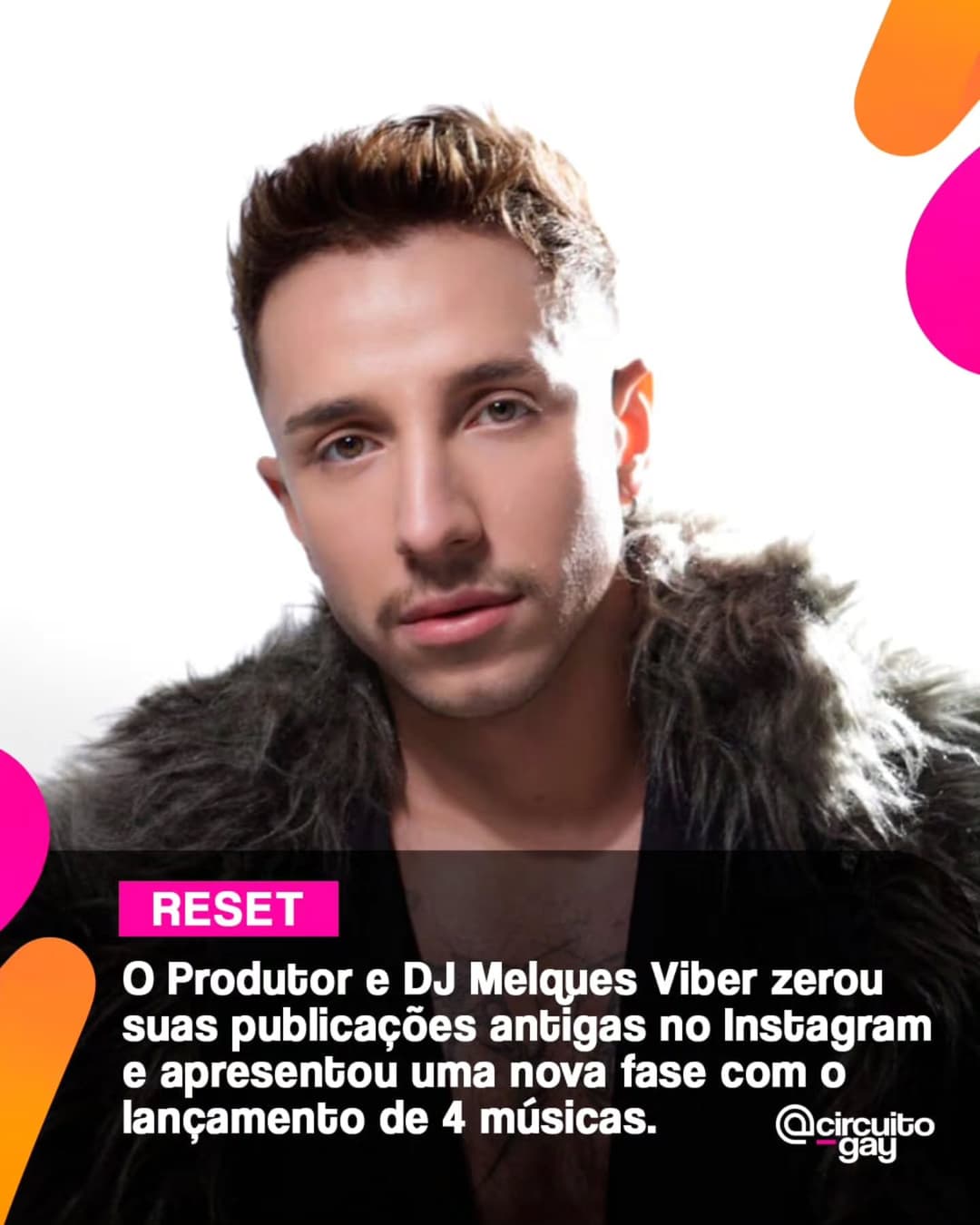 O produtor e DJ Melques Viber @melquesviber está em uma nova fase de sua carreira