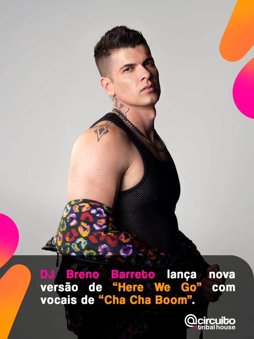 Breno Barreto @djbrenobarreto acaba de lançar uma nova versão de “Here We Go”, faixa