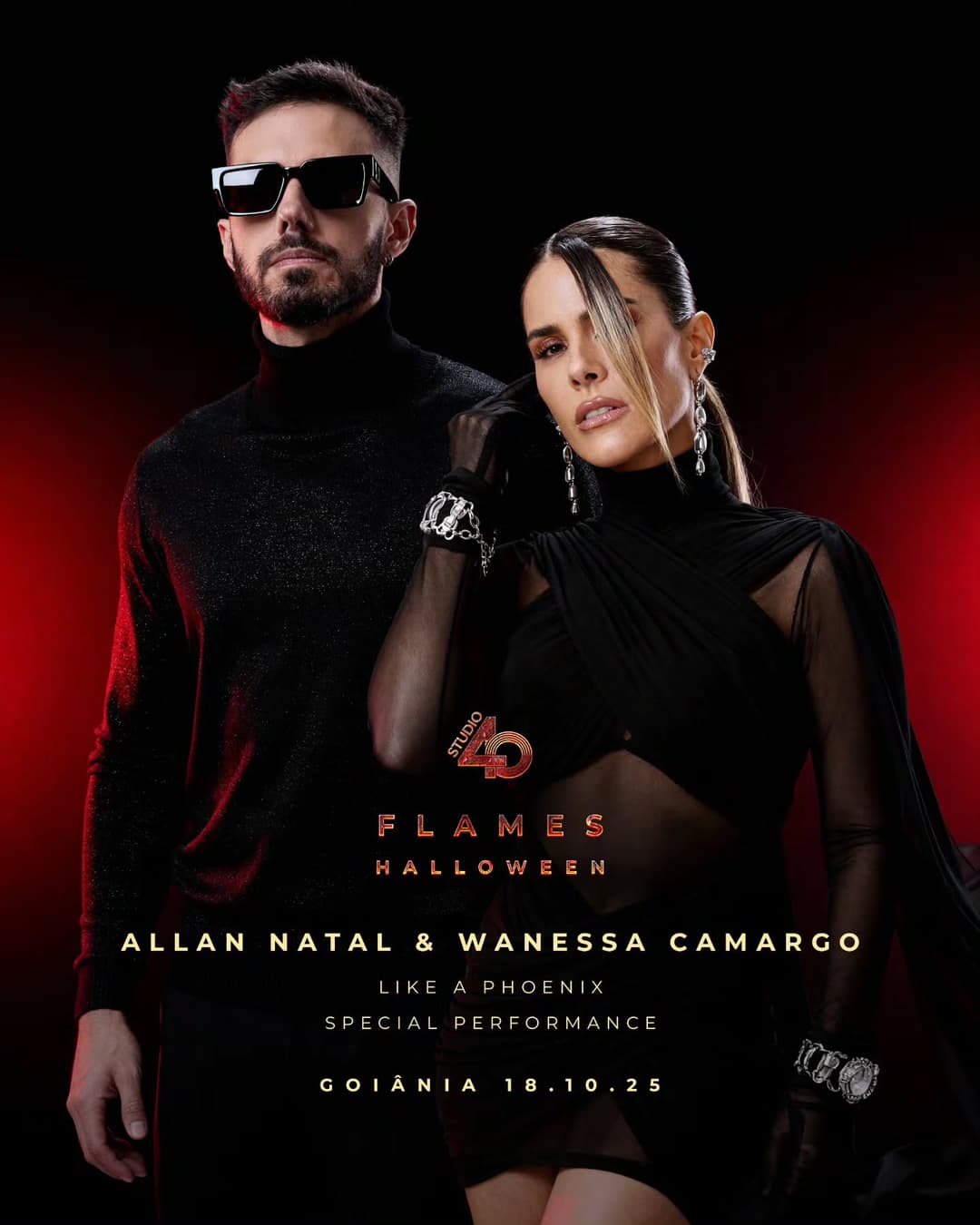 Performance Especial com Wanessa Camargo @wanessa & Allan Natal @djallannatal na Flames