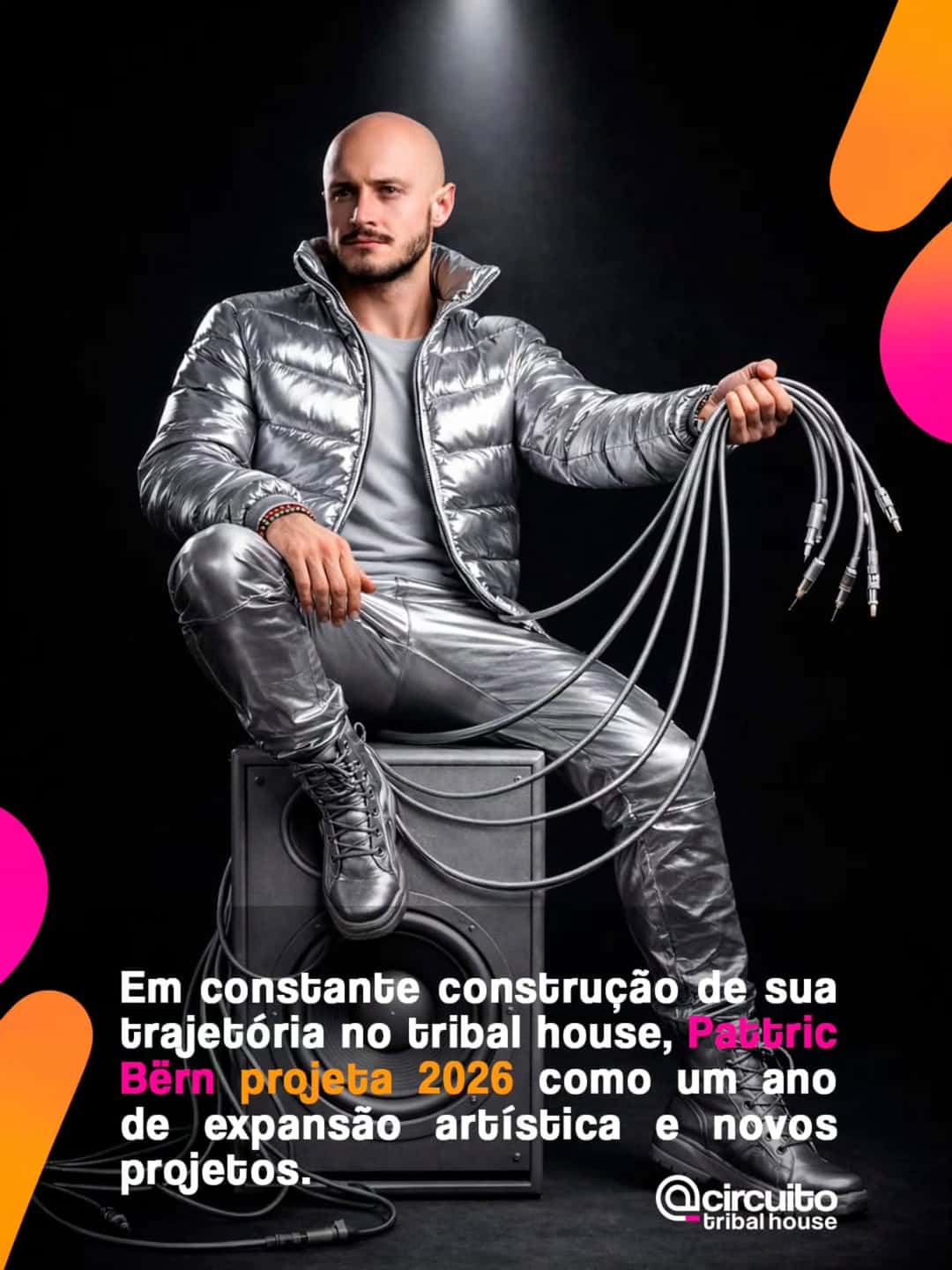 DJ e produtor mineiro, natural de Luz (MG) e residente no Rio de Janeiro, Pattric Bërn