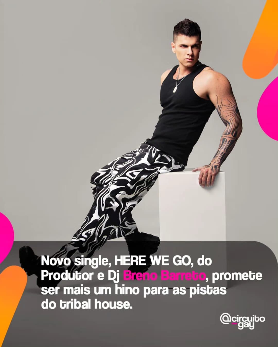 O produtor e Dj Breno Barreto @djbrenobarreto acaba de lançar um novo single com o nome