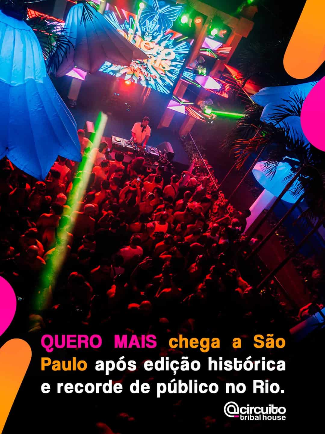 A @queromaisdayparty vive um momento de expansão após consolidar sua trajetória no Rio de Janeiro