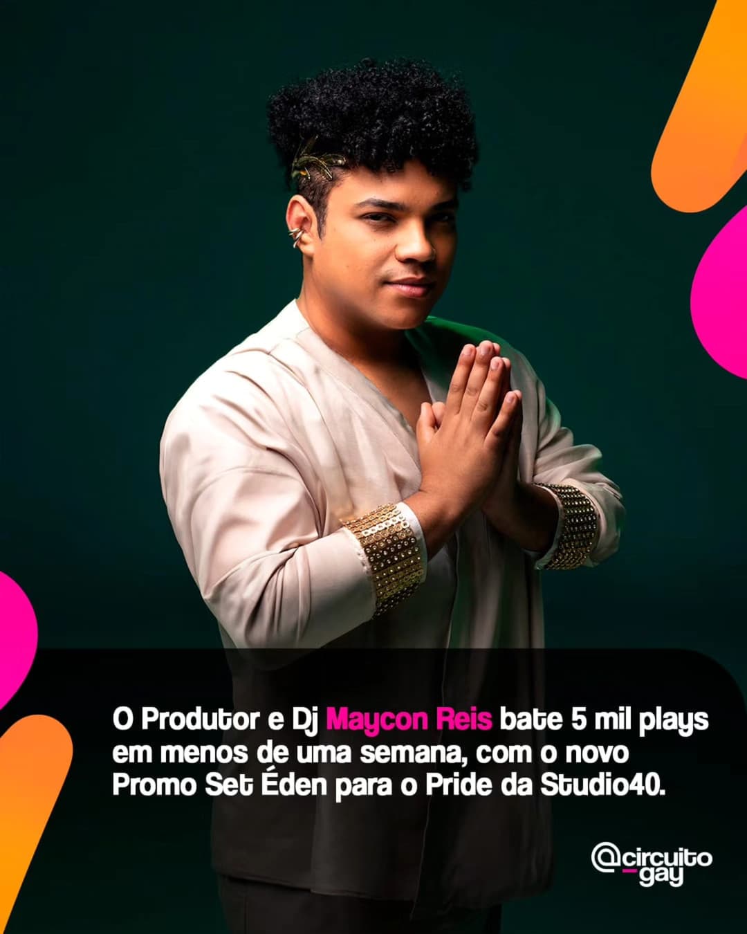As dezenas de comentários a cada minuto do novo promo set do Produtor e Dj Maycon Reis
