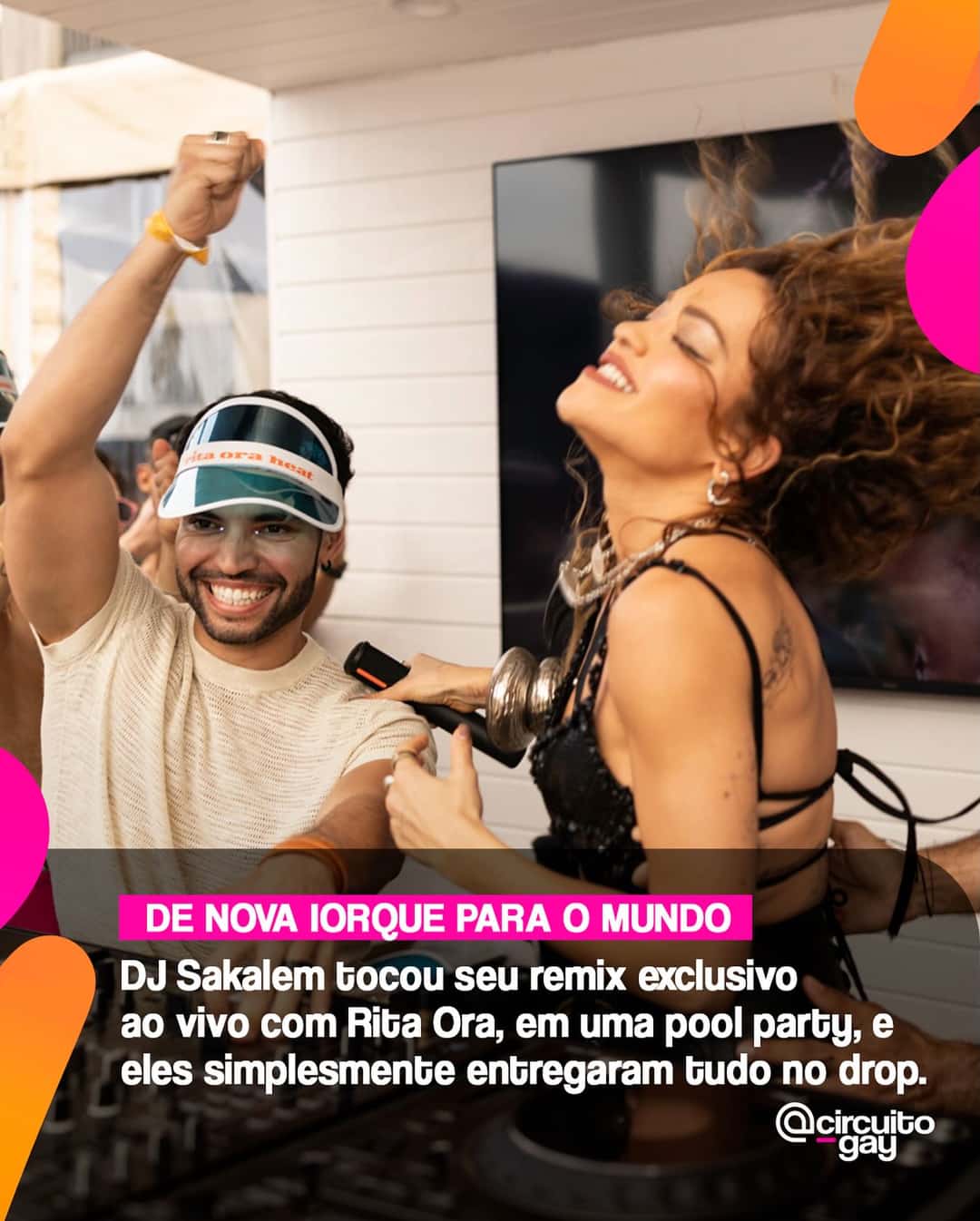 SAKALEM SURPREENDE RITA ORA COM REMIX EXCLUSIVO EM FIRE ISLAND