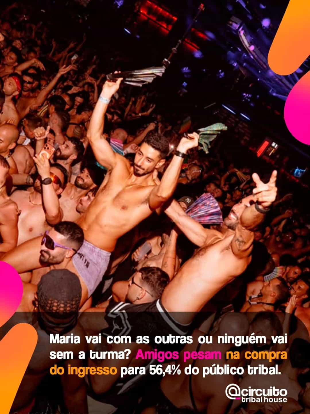 Na cena tribal house, comprar ingresso não é uma decisão individual para boa parte do público