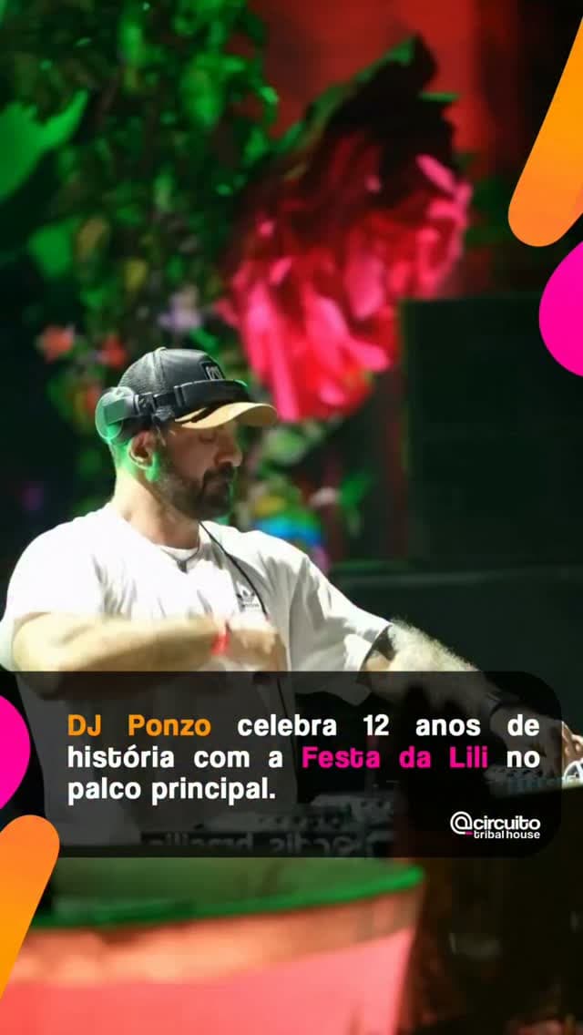 DJ Ponzo @ponzodj volta a uma pista que conhece bem