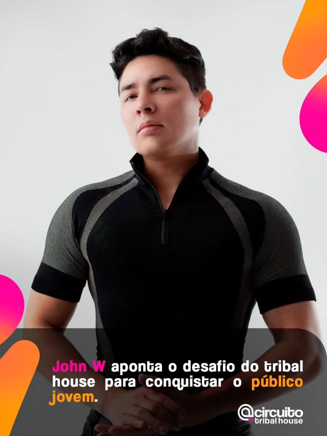 John W @djjohnwmusic DJ e produtor com a maior audiência de tribal house no Spotify, vê