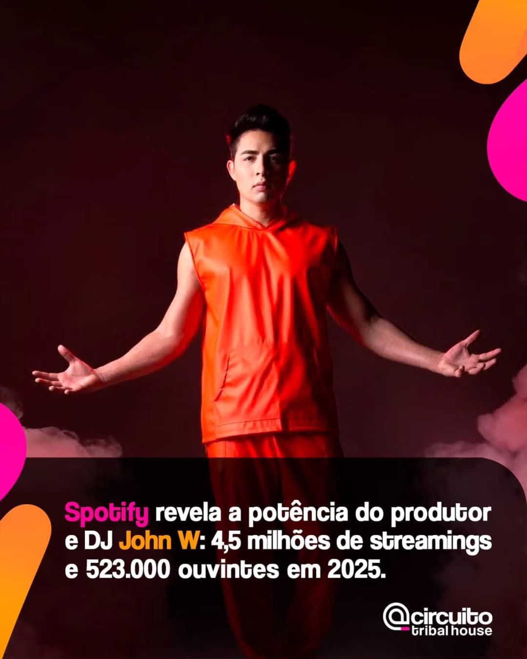 O mês de dezembro trouxe um marco importante para a carreira do produtor e DJ John W