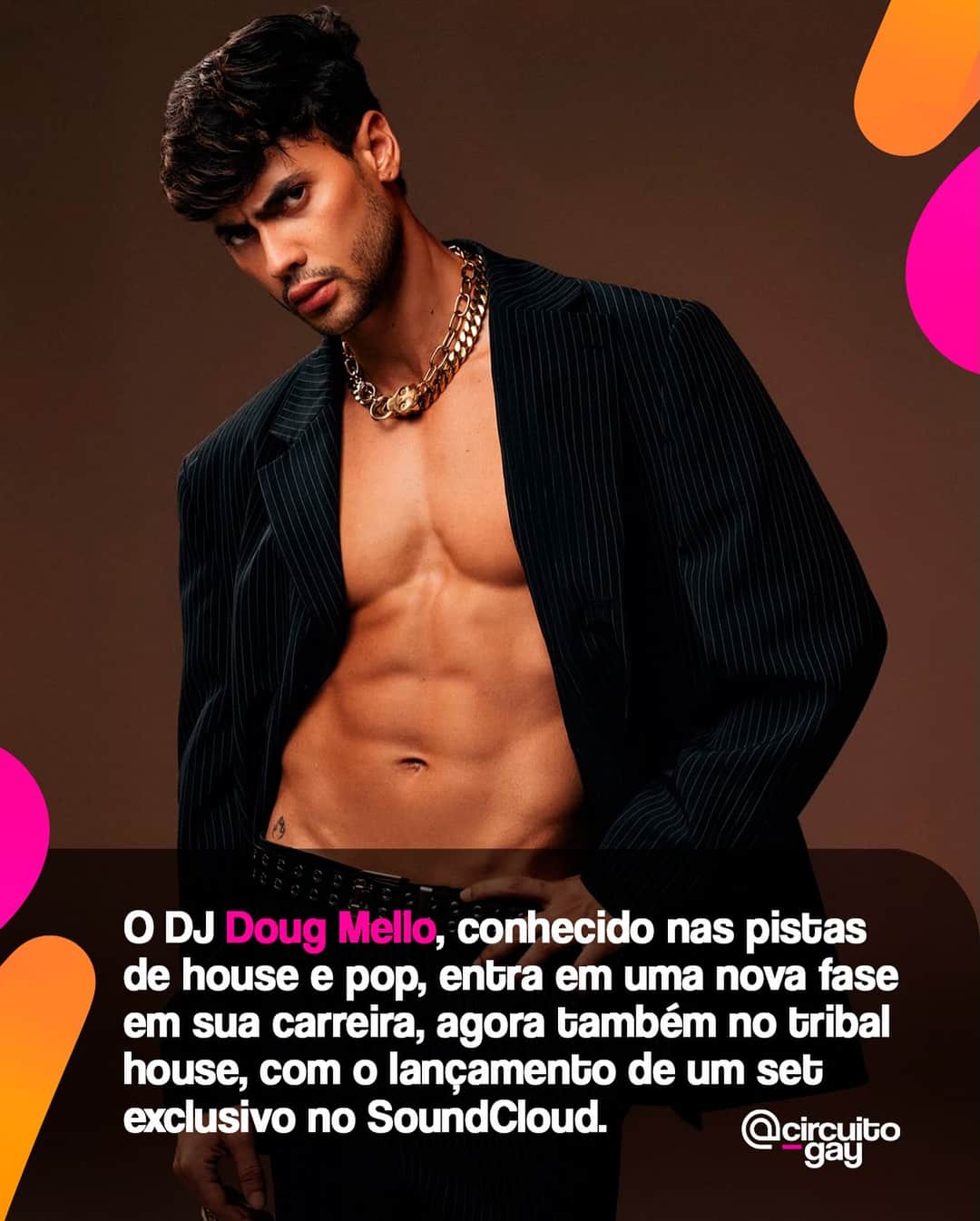 Estreia na cena tribal house o @mellodoug, discípulo dos produtores @djvladsp